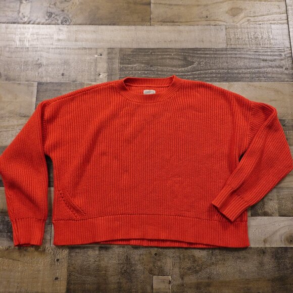 Duluth Trading Heritage Shaker Stitch Sweater women's extra large red - Picture 1 of 8